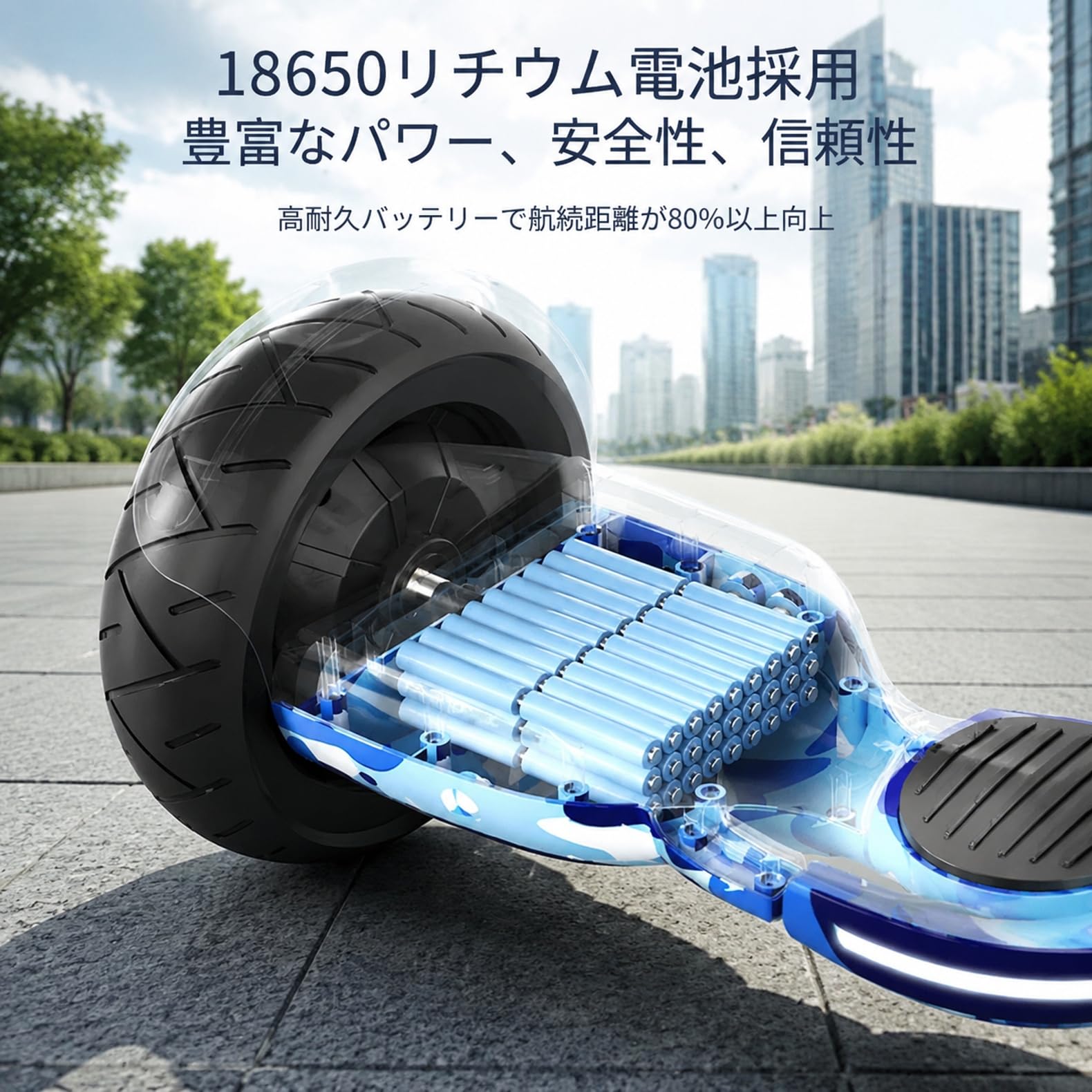 Amazon.co.jp: 6.5インチ バランススクーター 大人・子供用 耐荷重
